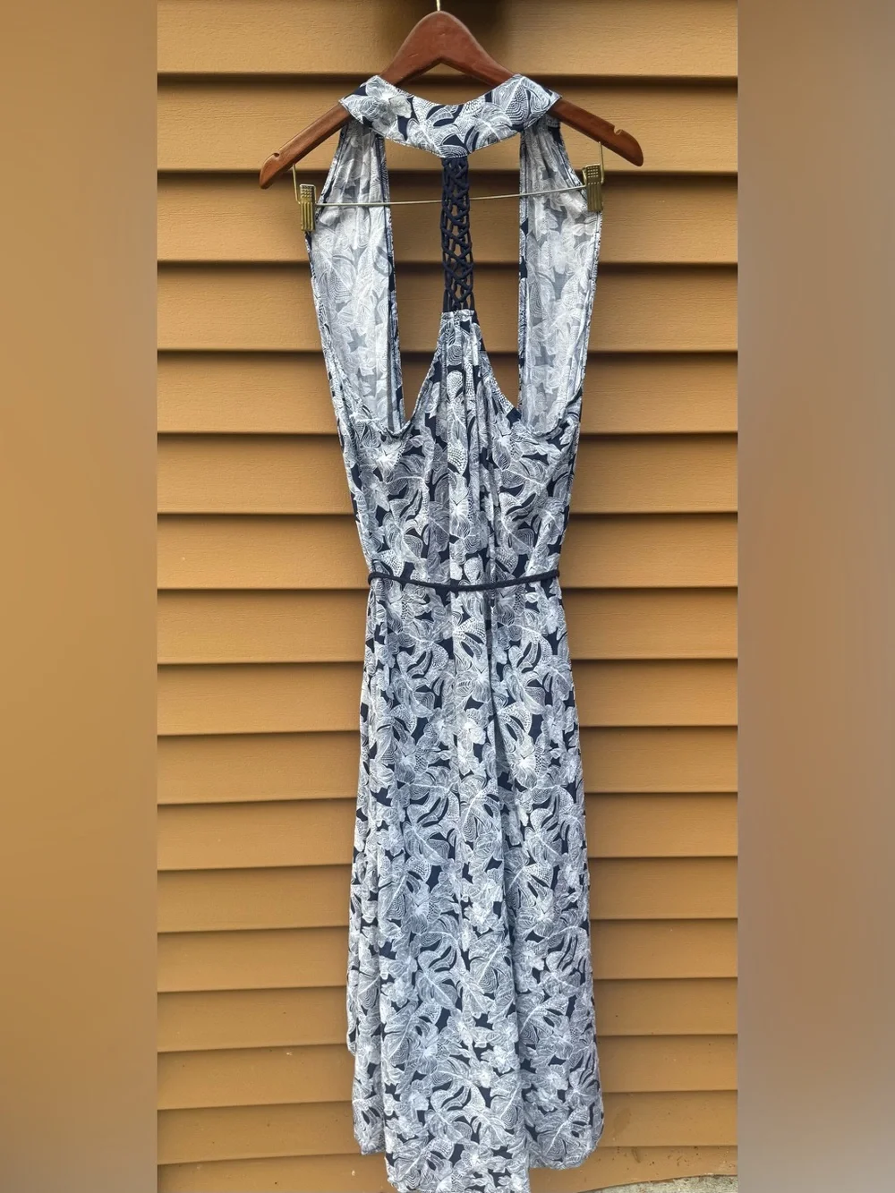 Helen Jon Isla Sol Beach Wrap Kimono Dress Swim Floral Crochet Resort Wear M/L